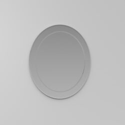 Specchio rotondo Marte con bisello  - Ideagroup